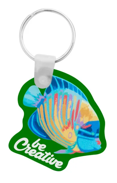 CreaFob custom made keyring Green