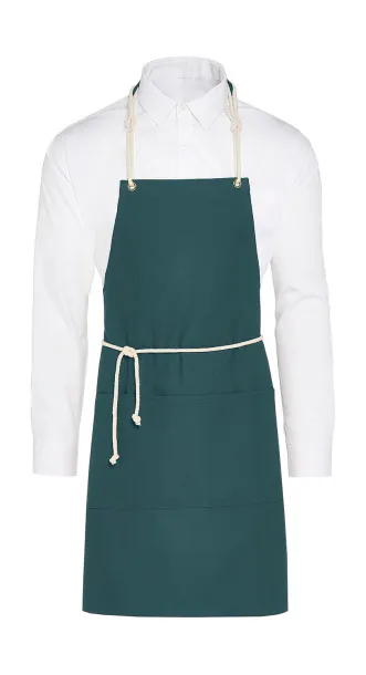  CORSICA Cord Bib Apron with Pocket - SG Accessories - BISTRO Enamel Blue