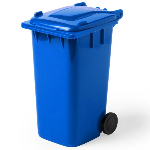  Pen holder "trash container" blue