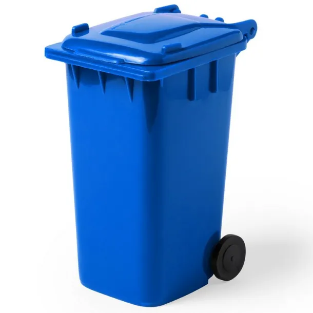  Pen holder "trash container" blue