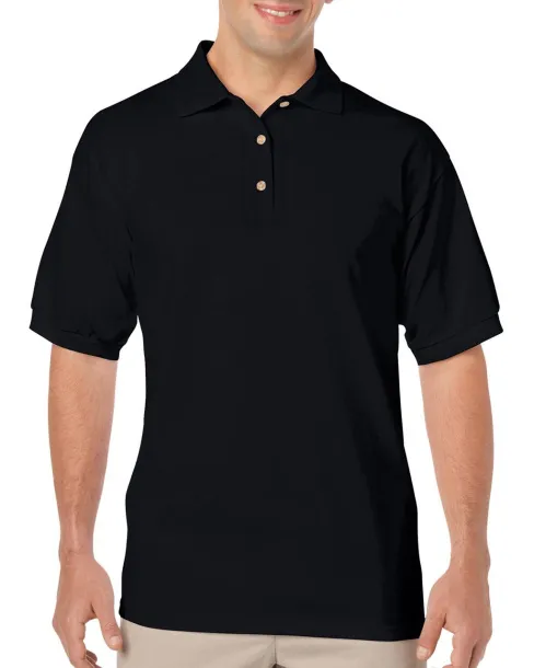  Jersey polo majica kratkih rukava, 203 g/m2 - Gildan Crna
