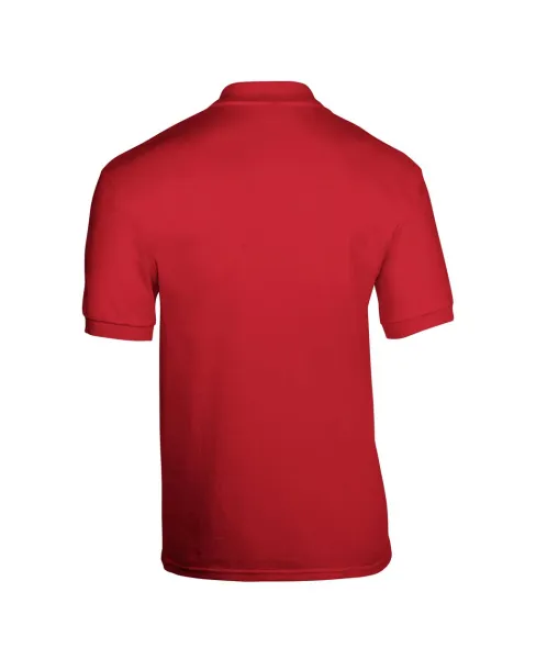  Jersey polo majica kratkih rukava, 203 g/m2 - Gildan Crvena