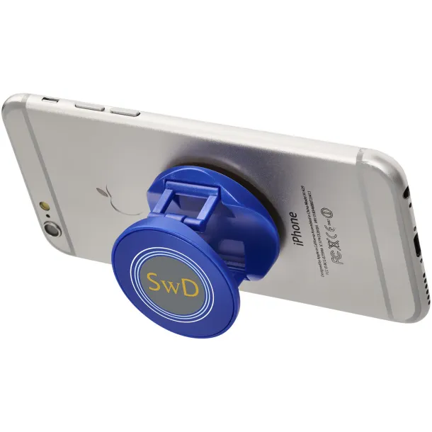 Brace phone stand with grip Royal blue