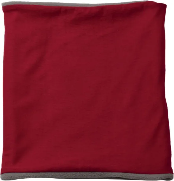  FLEECE-LINED NECKWARMER - K-UP Red Light Grey