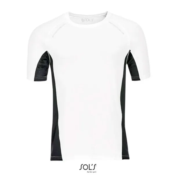  SOL'S SYDNEY MEN - SHORT SLEEVE RUNNING T-SHIRT - SOL'S White