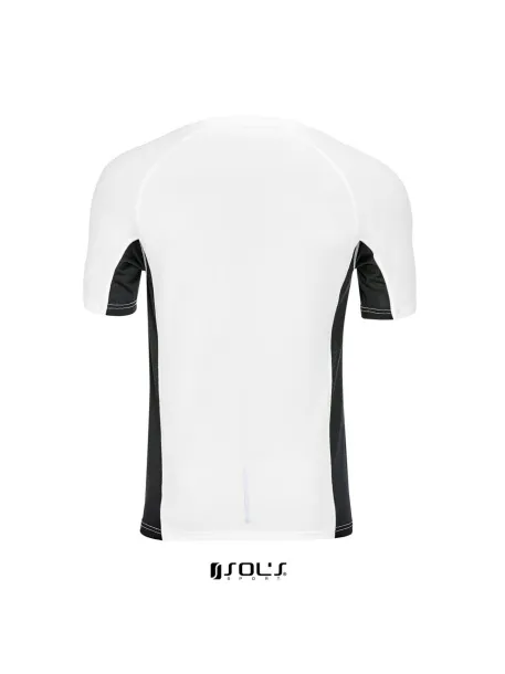  SOL'S SYDNEY MEN - SHORT SLEEVE RUNNING T-SHIRT - SOL'S White