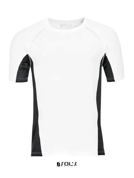  SOL'S SYDNEY MEN - SHORT SLEEVE RUNNING T-SHIRT - SOL'S White