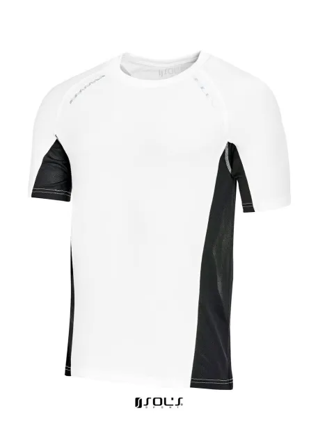  SOL'S SYDNEY MEN - SHORT SLEEVE RUNNING T-SHIRT - SOL'S White