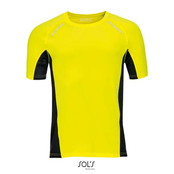  Majica za trčanje - kratki rukavi - SOL'S Neon žuta