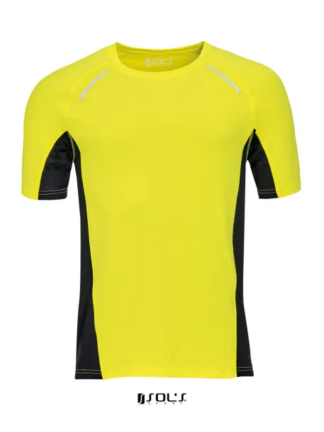  SOL'S SYDNEY MEN - SHORT SLEEVE RUNNING T-SHIRT - SOL'S Neon yellow