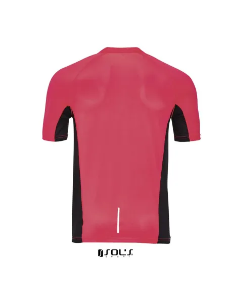  SOL'S SYDNEY MEN - SHORT SLEEVE RUNNING T-SHIRT - SOL'S Neon Coral