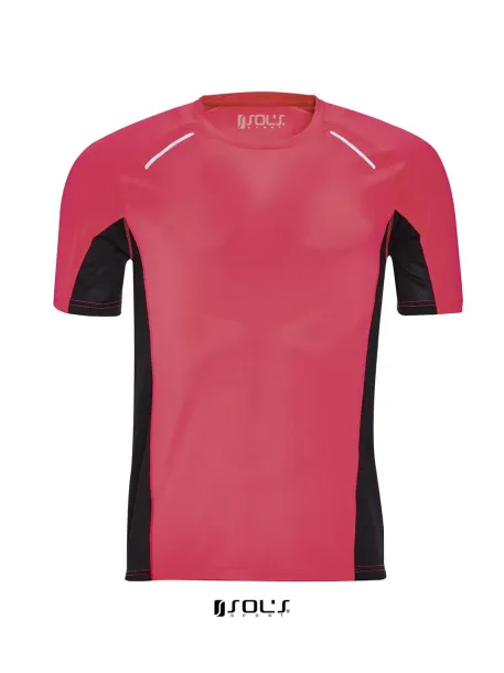  SOL'S SYDNEY MEN - SHORT SLEEVE RUNNING T-SHIRT - SOL'S Neon Coral