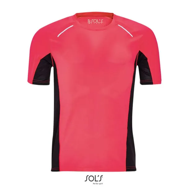  SOL'S SYDNEY MEN - SHORT SLEEVE RUNNING T-SHIRT - SOL'S Neon Coral