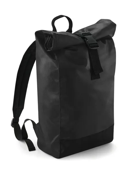  Tarp Roll Top Backpack - Bagbase Black