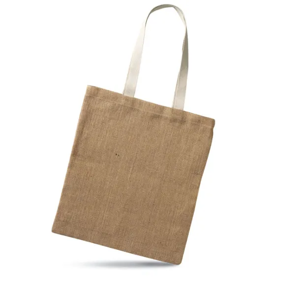 JUHU Jute shopping bag Beige