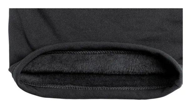 Swoosh neck warmer and hat Black