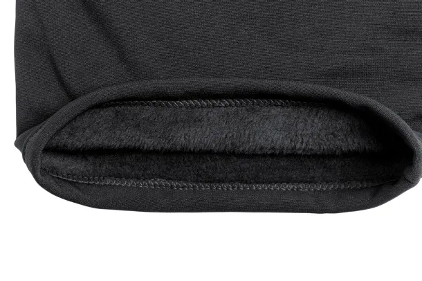 Swoosh neck warmer and hat Black