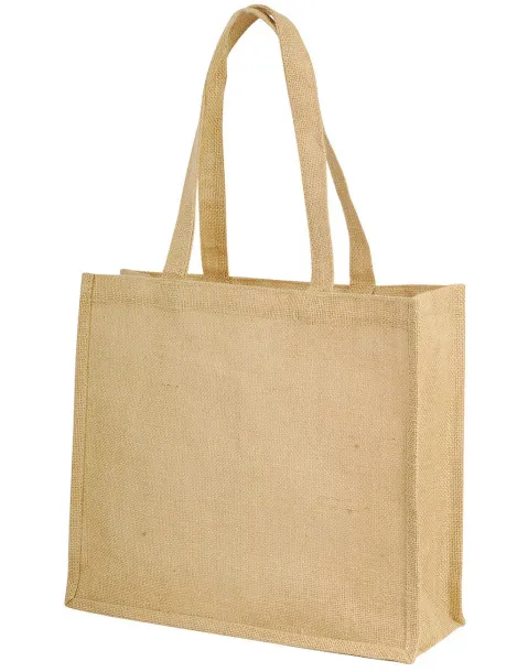  Calcutta Long Handled Jute Shopper Bag - Shugon