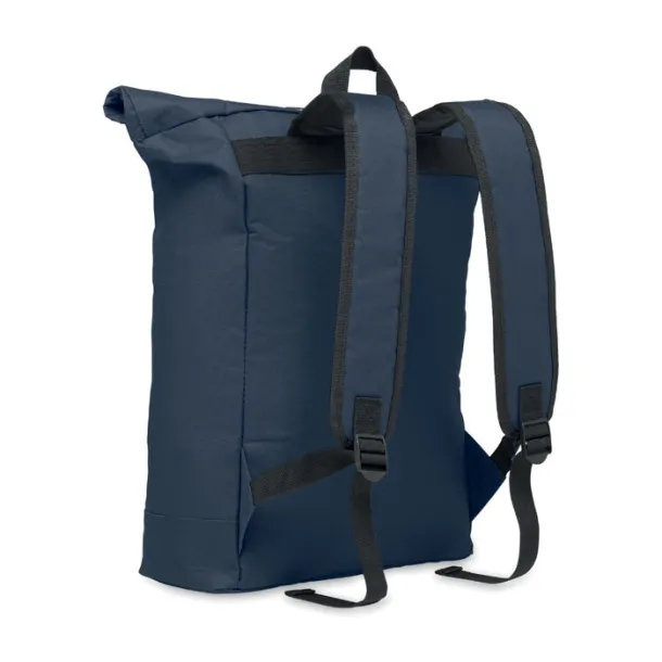 IREA 600Dpolyester rolltop backpack Blue