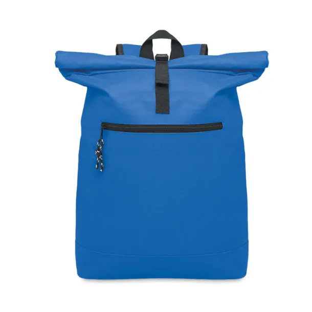 IREA 600Dpolyester rolltop backpack Royal blue