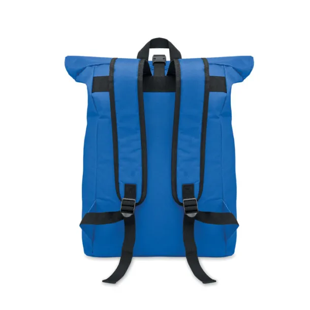 IREA 600Dpolyester rolltop backpack Royal blue