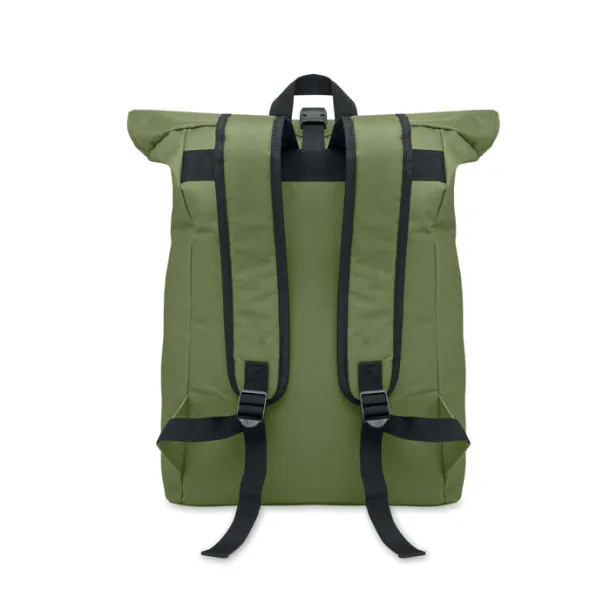 IREA 600Dpolyester rolltop backpack army green