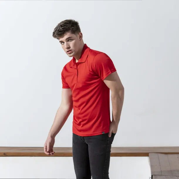 Dekrom RPET polo shirt Red