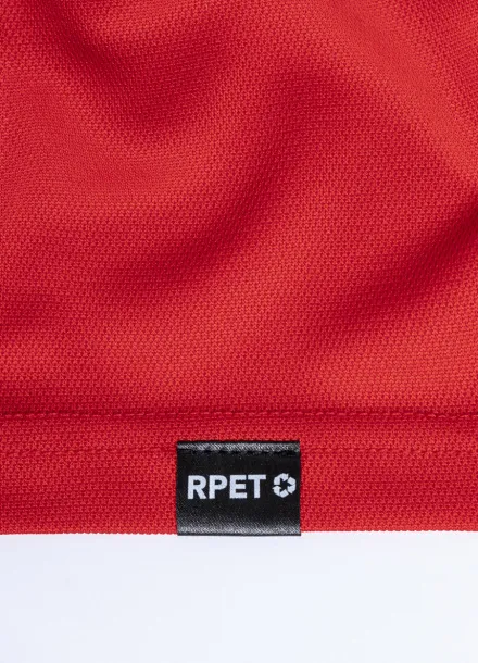 Dekrom RPET polo shirt Red