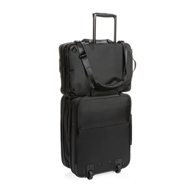  Swiss Peak AWARE™ 2u1 torba/ruksak za laptop, 15,6" - Swiss Peak Crna