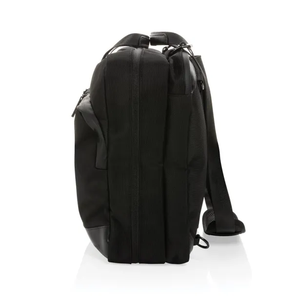  Swiss Peak AWARE™ 2u1 torba/ruksak za laptop, 15,6" - Swiss Peak Crna