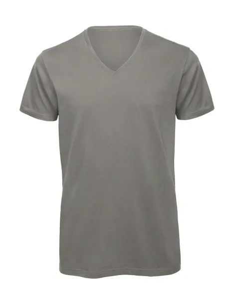  Organic Inspire V muška kratka majica od organskog pamuka, 140 g/m² - B&C Light Grey