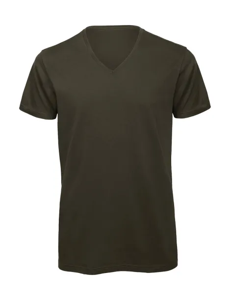  Organic Inspire V muška kratka majica od organskog pamuka, 140 g/m² - B&C Khaki Green