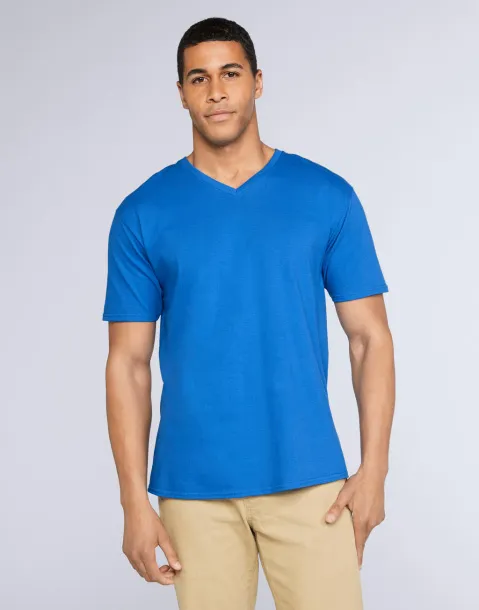  Premium Cotton Adult V-Neck T-Shirt - Gildan