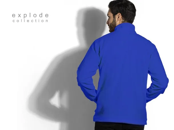 POLARIS polar fleece sweatshirt/jacket - EXPLODE Royal blue