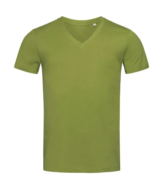  Organic James V-neck Men - Stedman Earth Green