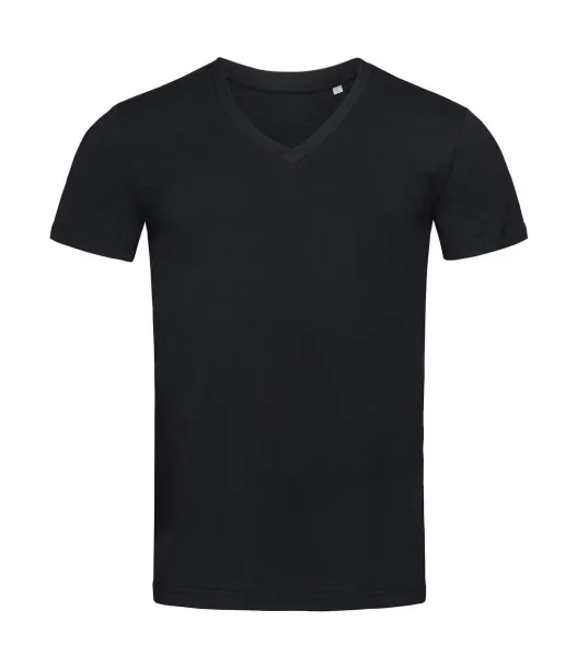  Organic James V-neck Men - Stedman Black Opal