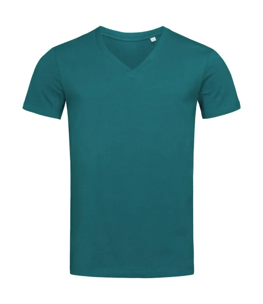  Organic James V-neck Men - Stedman Pacific Blue