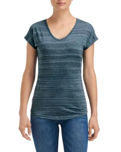  WOMEN'S TRI-BLEND V-NECK ID TEE - Anvil ID Orion