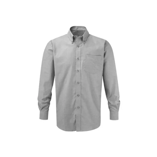 OXFORD LSL MEN men’s long sleeve shirt - EXPLODE Gray