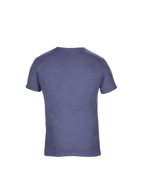  ADULT TRI-BLEND V-NECK TEE - Anvil Heather Blue