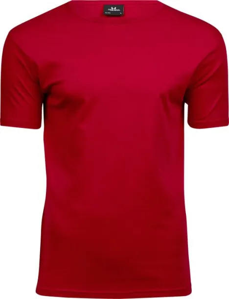  Muška interlock kratka majica, 220 g/m² - Tee Jays Crvena