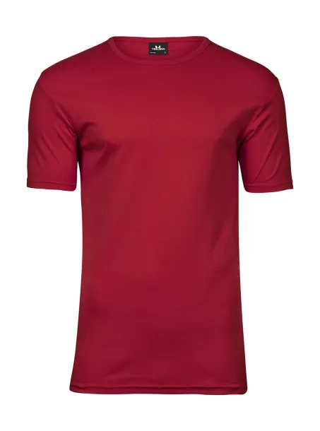  Muška interlock kratka majica, 220 g/m² - Tee Jays Deep Red