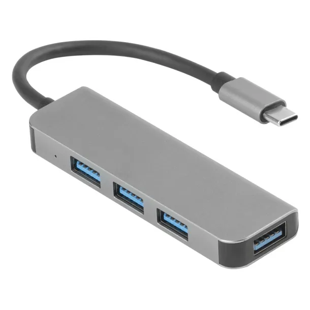 VOLT 4IN1 4in1 USB hub Dark gray