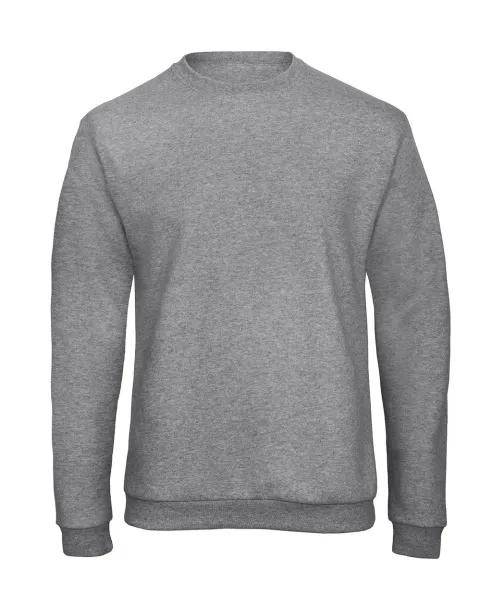  Unisex pulover, 270 g/m² - B&C Heather Grey