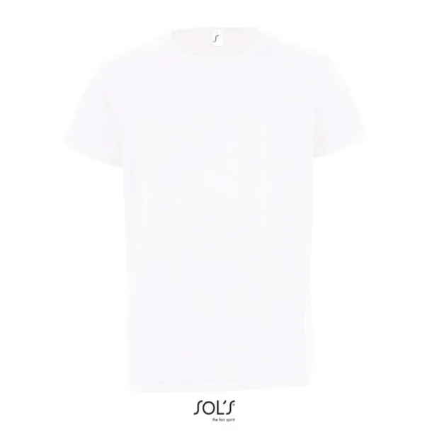 SOL'S SPORTY KIDS - RAGLAN-SLEEVED T-SHIRT - SOL'S White