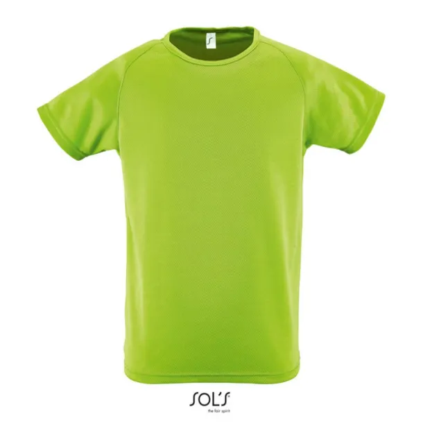 SOL'S SPORTY KIDS - RAGLAN-SLEEVED T-SHIRT - SOL'S Apple Green