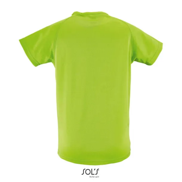 SOL'S SPORTY KIDS - RAGLAN-SLEEVED T-SHIRT - SOL'S Apple Green