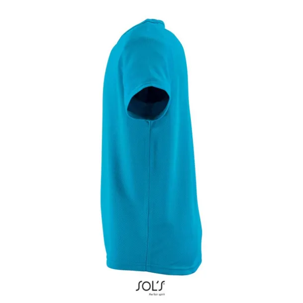 SOL'S SPORTY Dječja majica kratkih rukava, 140 g/m2 - SOL'S Aqua