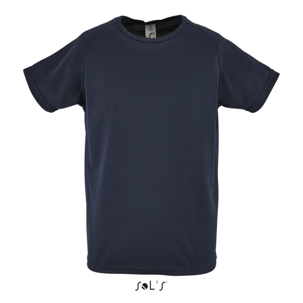 SOL'S SPORTY KIDS - RAGLAN-SLEEVED T-SHIRT - SOL'S French Navy