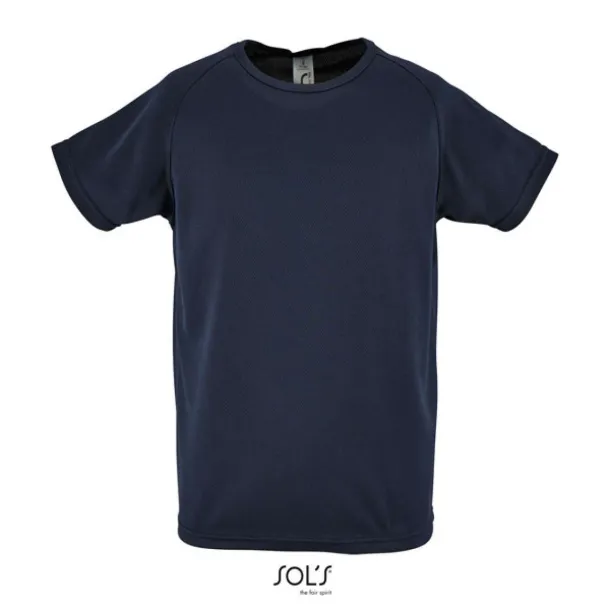 SOL'S SPORTY KIDS - RAGLAN-SLEEVED T-SHIRT - SOL'S French Navy